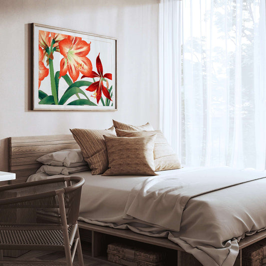 , framed and displayed in home decor