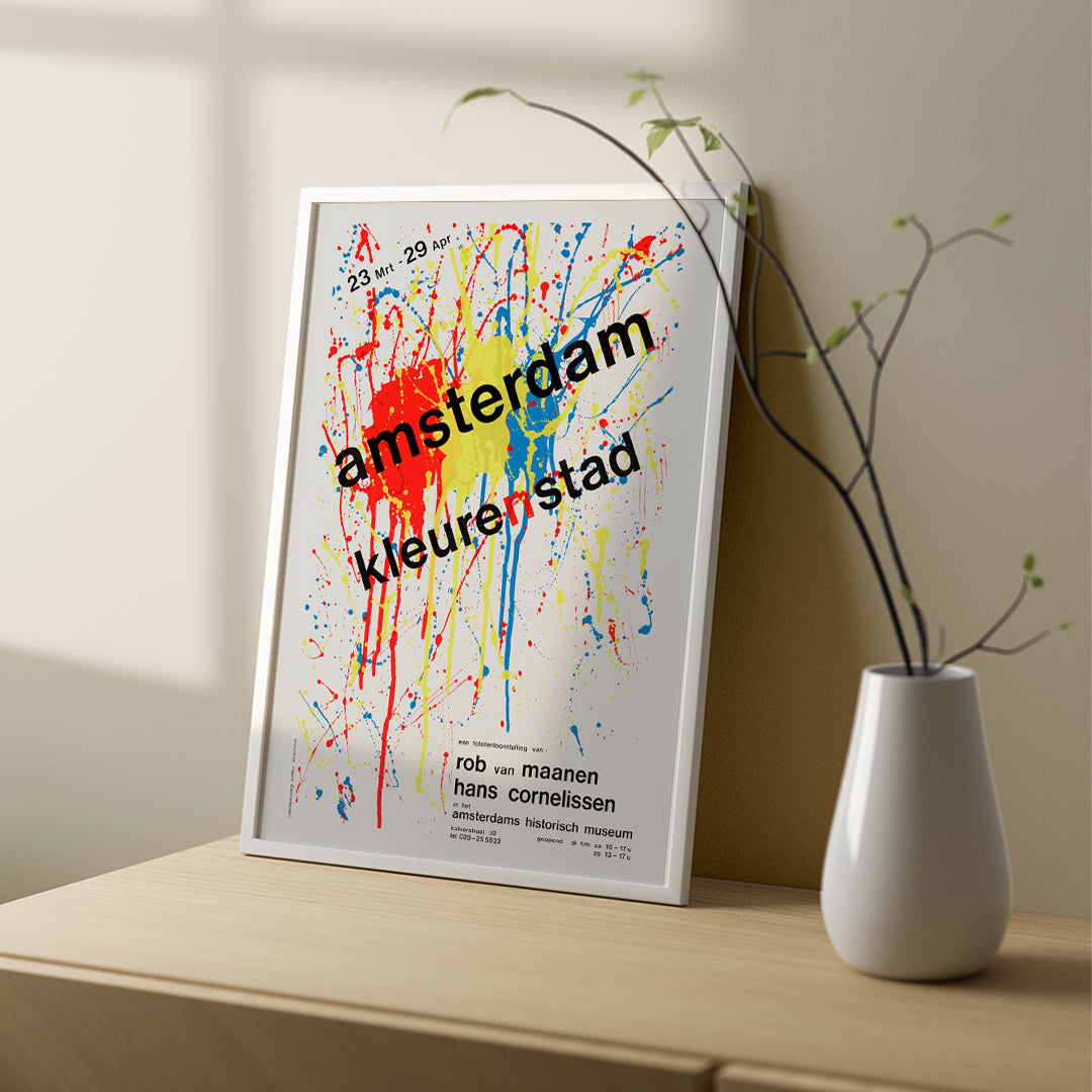 , framed and displayed in home decor