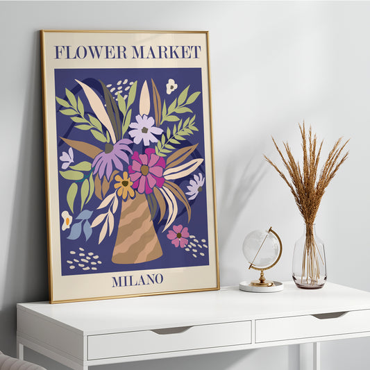 , framed and displayed in home decor