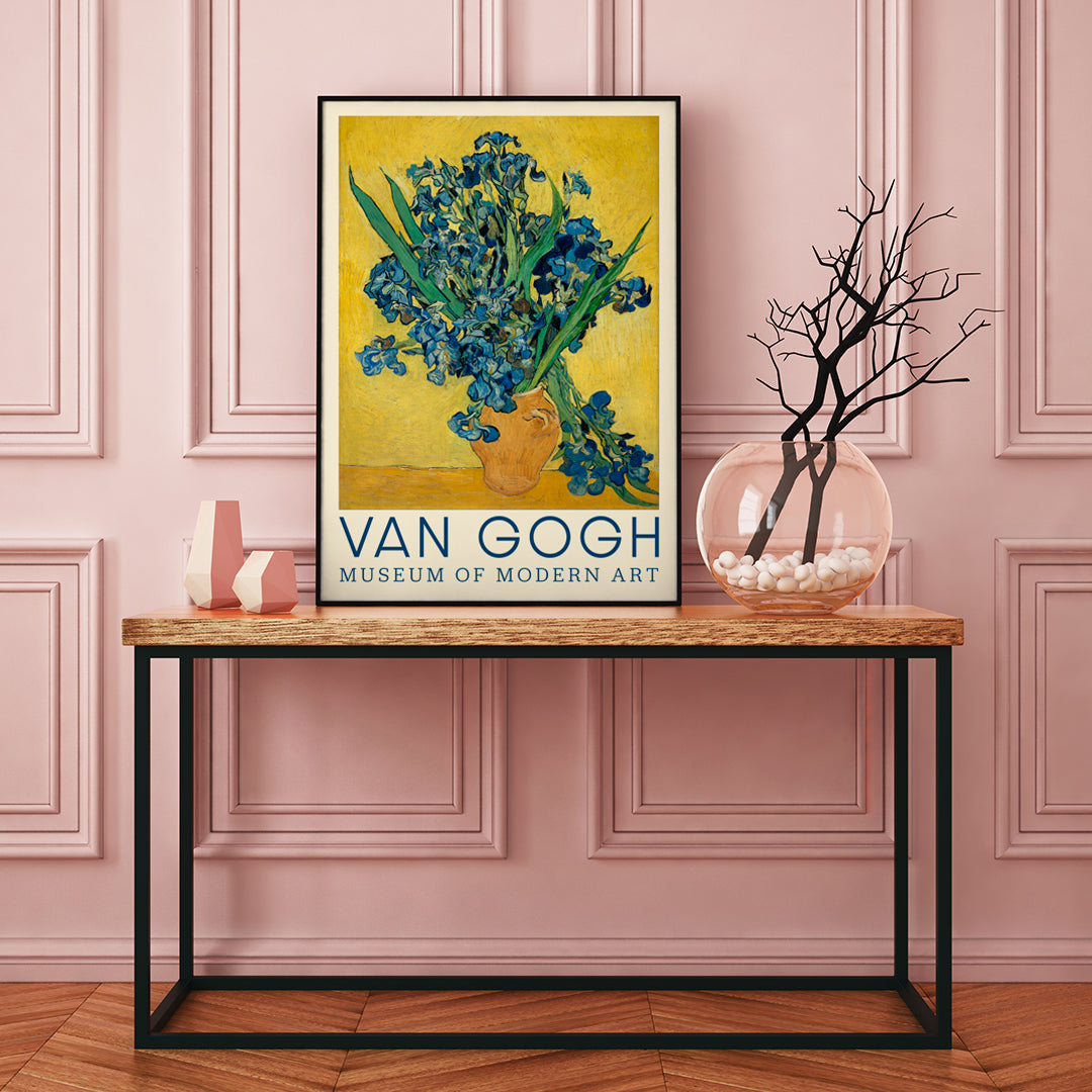 , framed and displayed in home decor