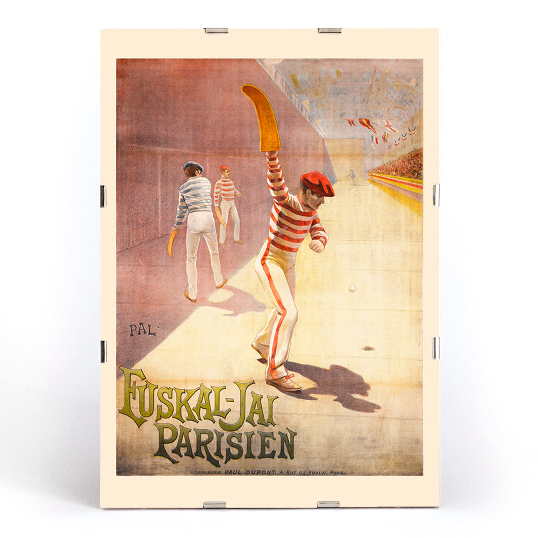 , framed and displayed in modern living room decor