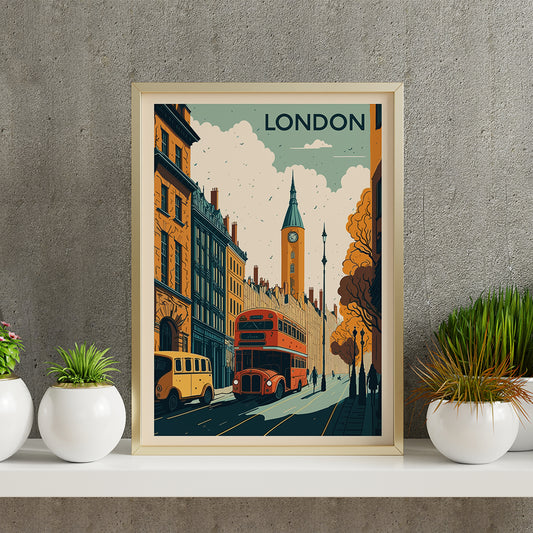 , framed and displayed in home decor