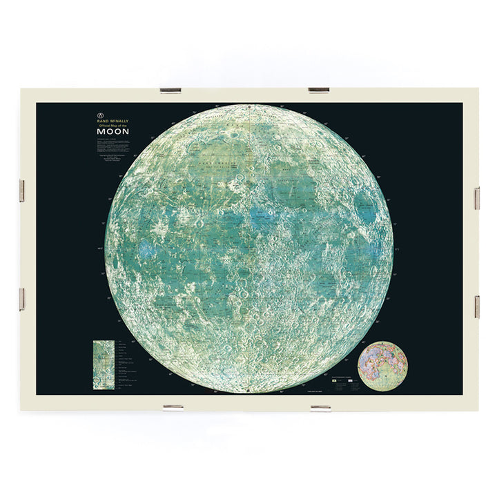 , framed and displayed in modern living room decor