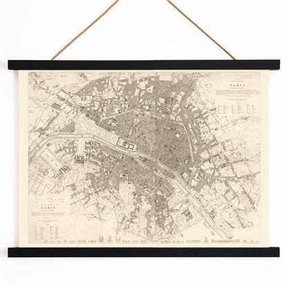 , with wooden magnetic frame on white background