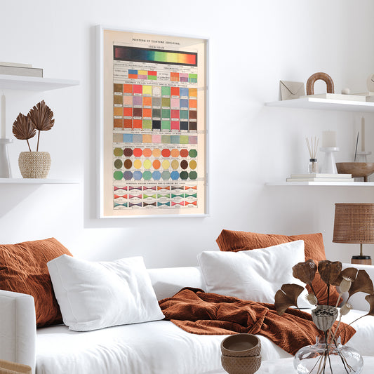 , framed and displayed in home decor