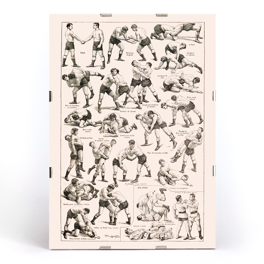 , framed and displayed in modern living room decor