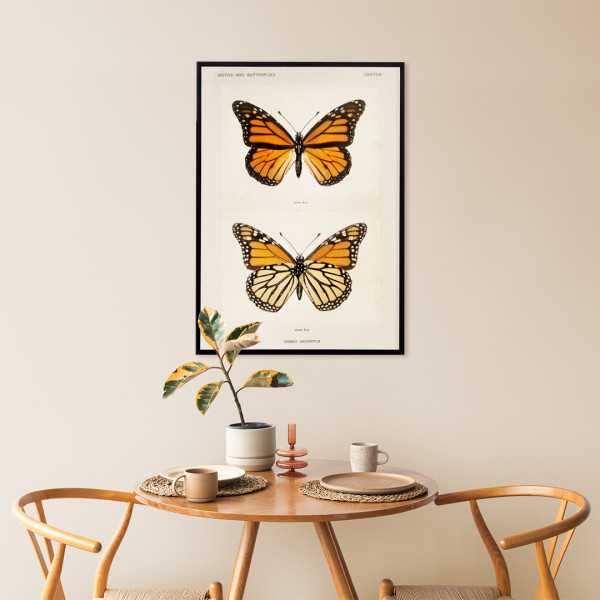Décorations de papillon monarque, papillon monarque artificiel orange de  qualité supérieure pour décorer pour l'artisanat